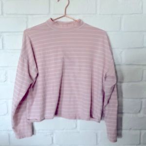 Everlane Cropped Striped Top | small